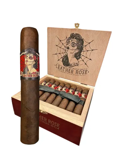 Deadwood Tobacco Co. - Leather Rose Petite Corona 