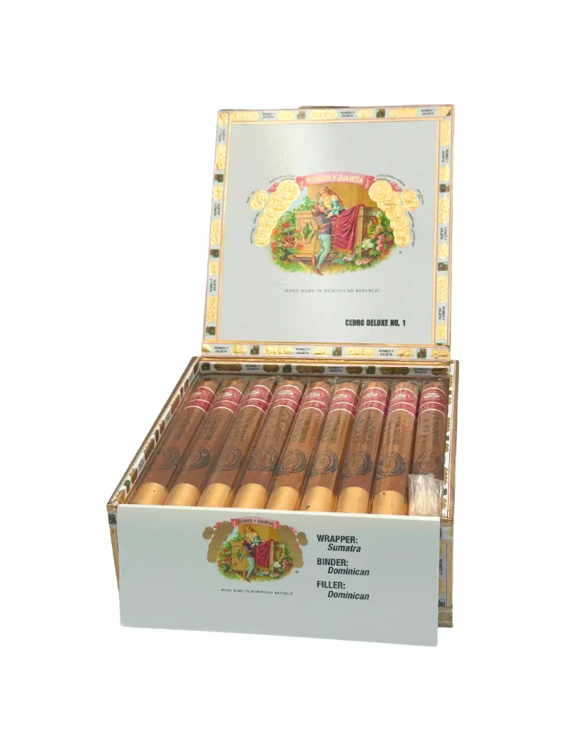 romeo-y-julieta-1875-cedro-deluxe-no-1-open-box-front.webp