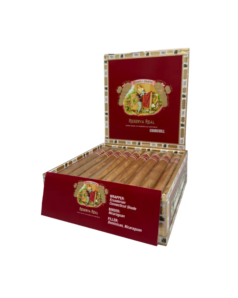 romeo-y-julieta-reserva-real-churchill-open-box-front.webp