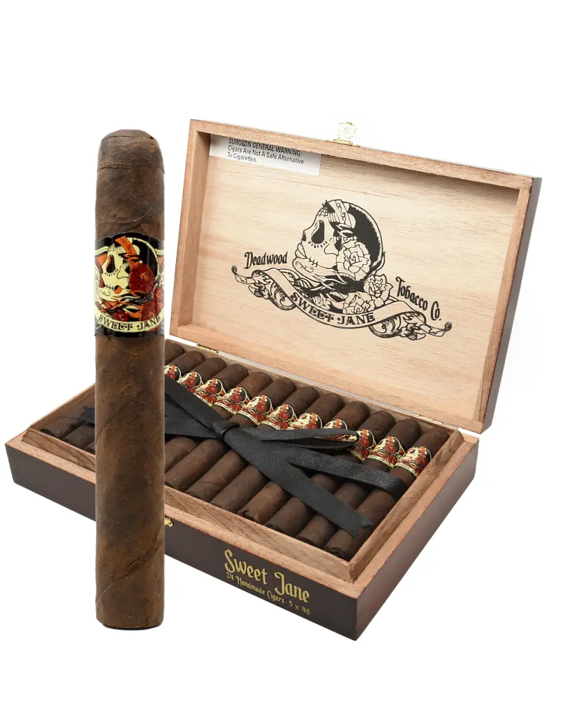 deadwood-tobacco-co-sweet-jane-corona-box-open-single.webp