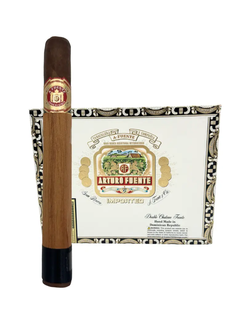arturo-fuente-chateau-double-chateau-maduro-cigar-on-box.webp