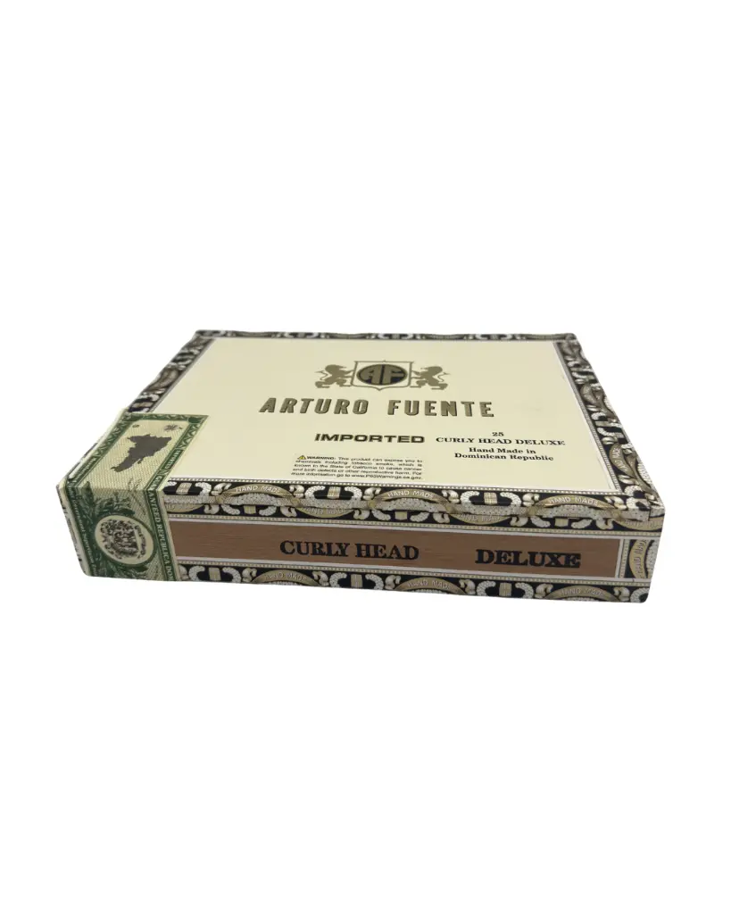 Arturo Fuente _ Classic - Curly Head Deluxe Natural- Box- Closed.webp