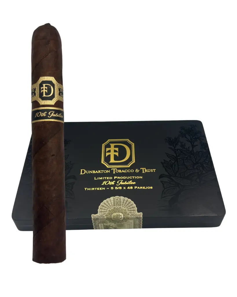dunbarton-10th-jubilee-parejos-single-cigar-with-box.webp