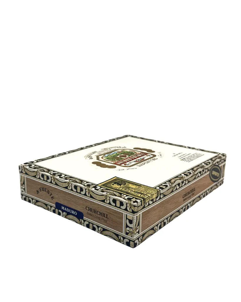 arturo-fuente-gran-reserva-churchill-sel-doro-natural-box-closed-angle.webp