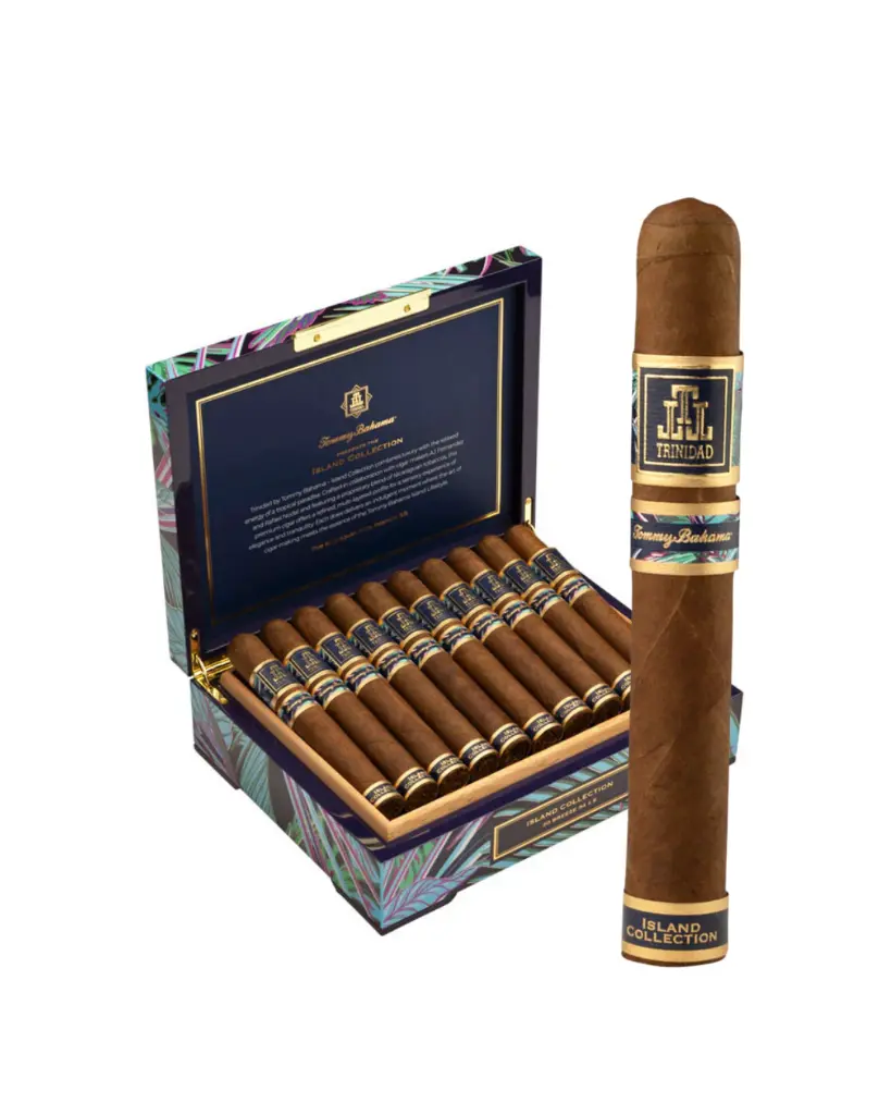 trinidad-tommy-bahama-breeze-single-cigar-open-box.webp