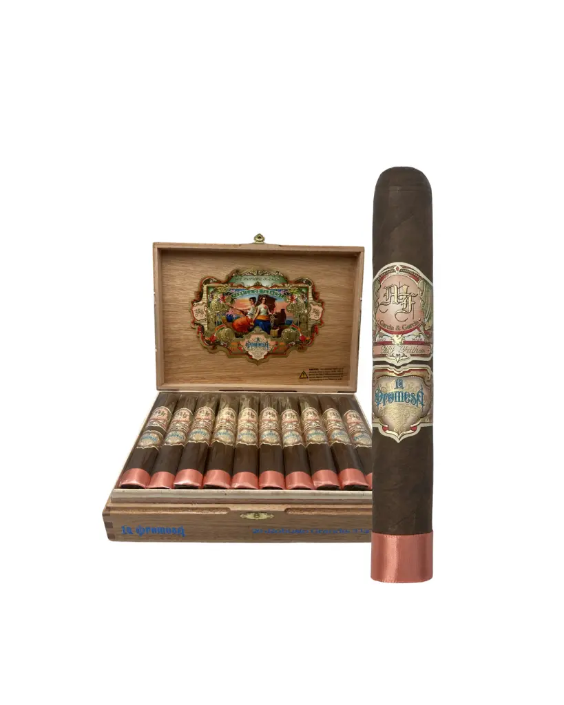 my-father-la-promesa-robusto-grande-box-and-single.webp