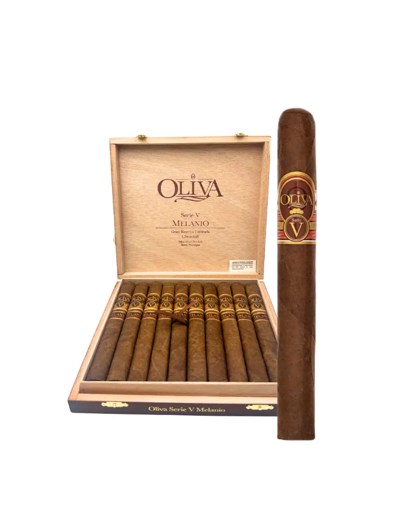 oliva-serie-v-melanio-churchill-open-box-with-cigar.webp