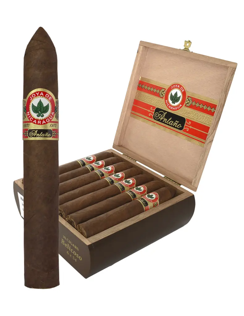 joya-de-nicaragua-antano-gran-reserva-belicoso-cigar-and-box-open.webp