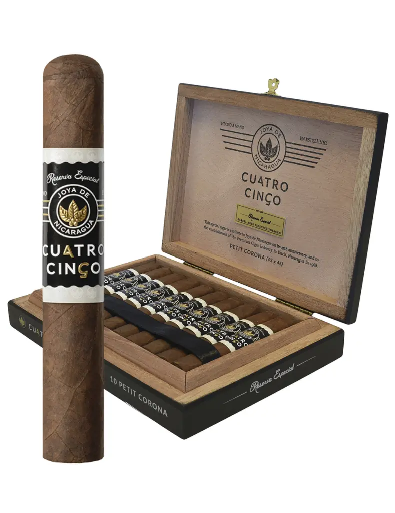 joya-de-nicaragua-cuatro-cinco-petit-corona-five-pack.webp