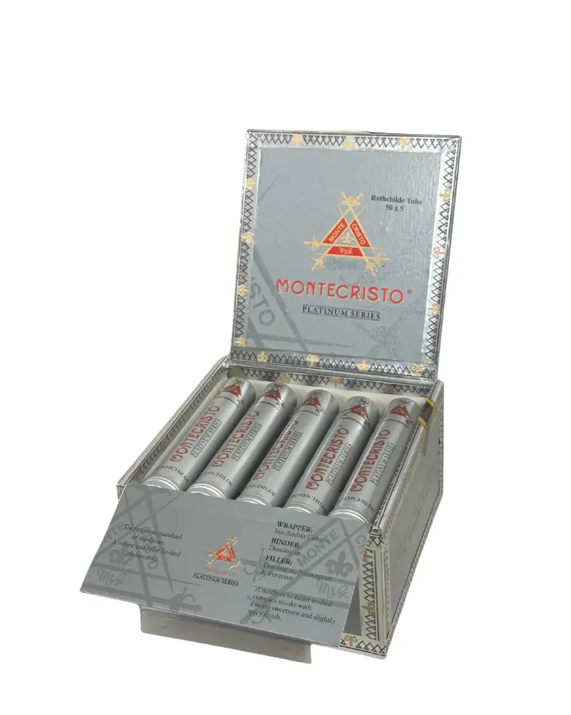 montecristo-platinum-series-rothschild-tube-open-box.webp