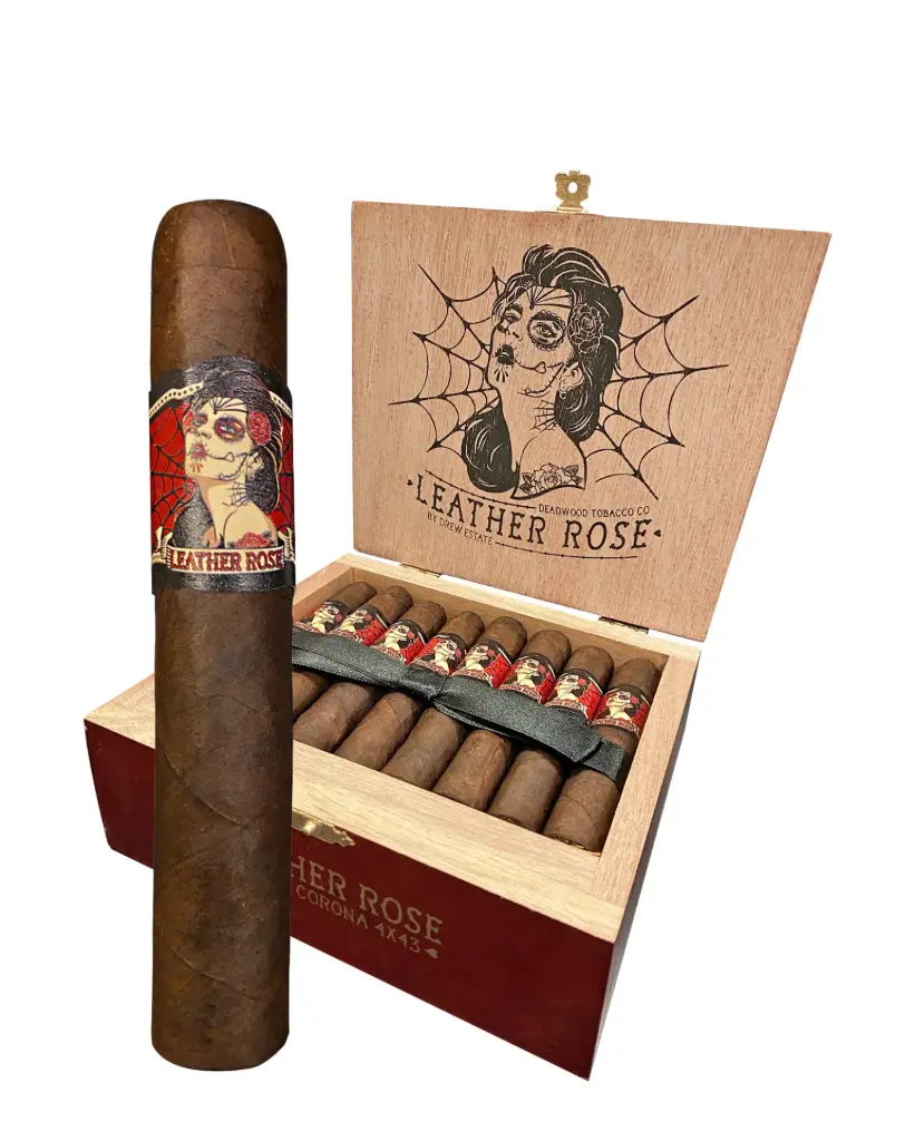 Deadwood Tobacco Co. - Leather Rose Petite Corona 