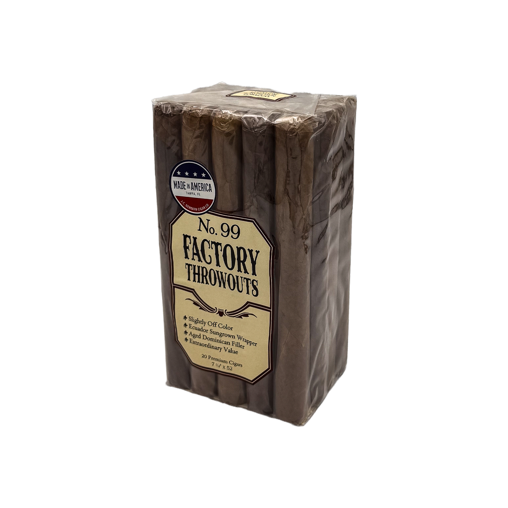 JCN #99 Natural Factory Throwouts